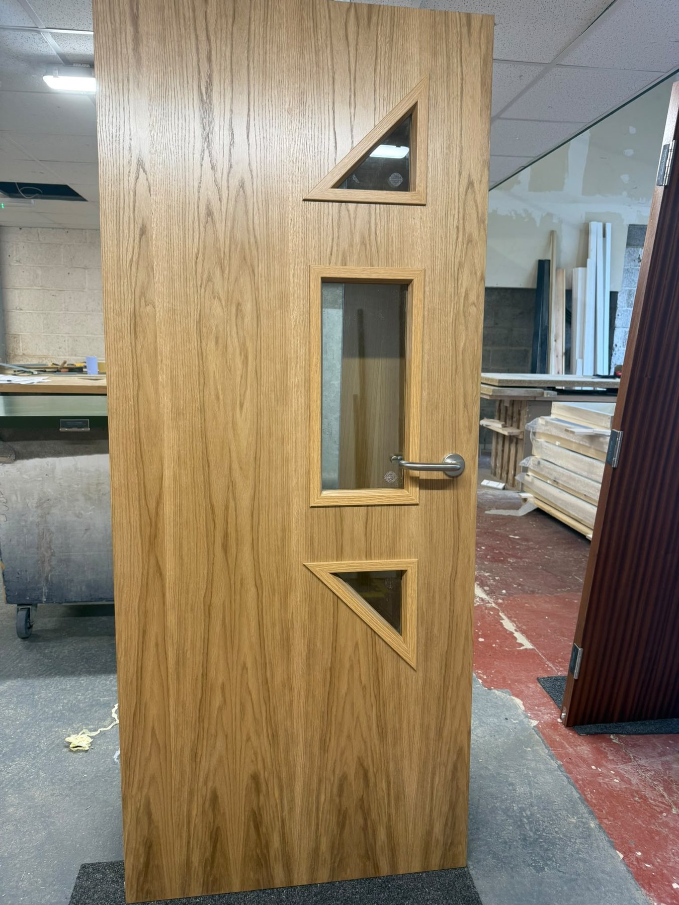 Bespoke multi-aperture glazed timber door